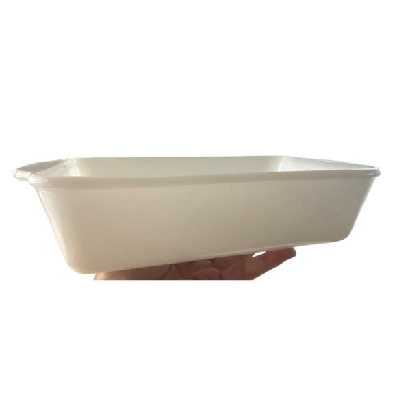 Vintage Fire King Lustre Bakeware Loaf Pan Loaf Dish #409 Glass USA - Picture 2 of 10